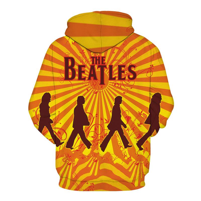 THE BEATLES 3D full over print Hoodie, Sweater, TShirt LK-423