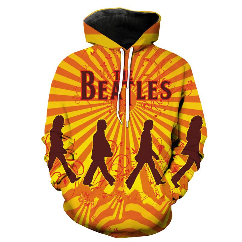 THE BEATLES 3D full over print Hoodie, Sweater, TShirt LK-423