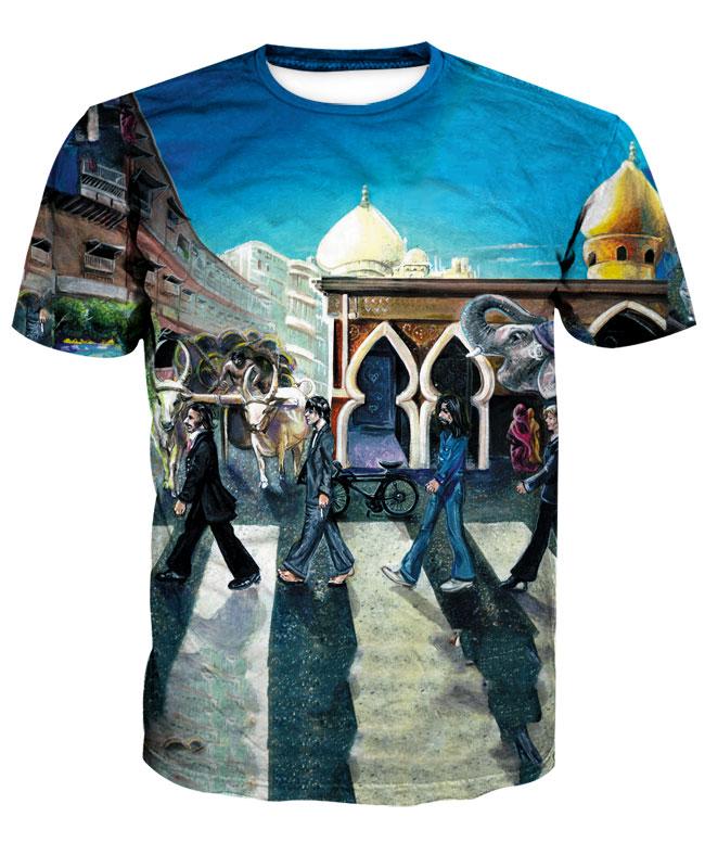 THE BEATLES 3D full over print Hoodie, Sweater, TShirt LK-424