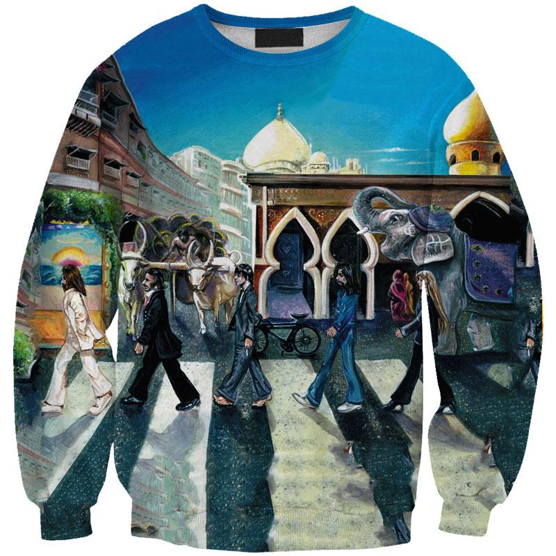 THE BEATLES 3D full over print Hoodie, Sweater, TShirt LK-424