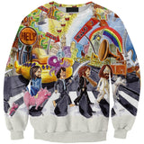 THE BEATLES 3D full over print Hoodie, Sweater, TShirt LK-425