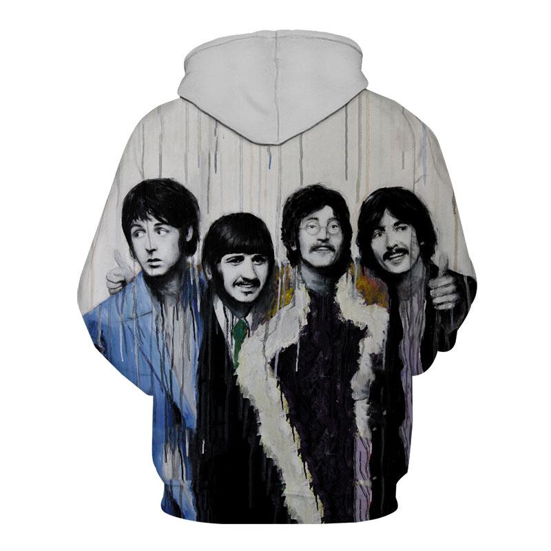 THE BEATLES 3D full over print Hoodie, Sweater, TShirt LK-426