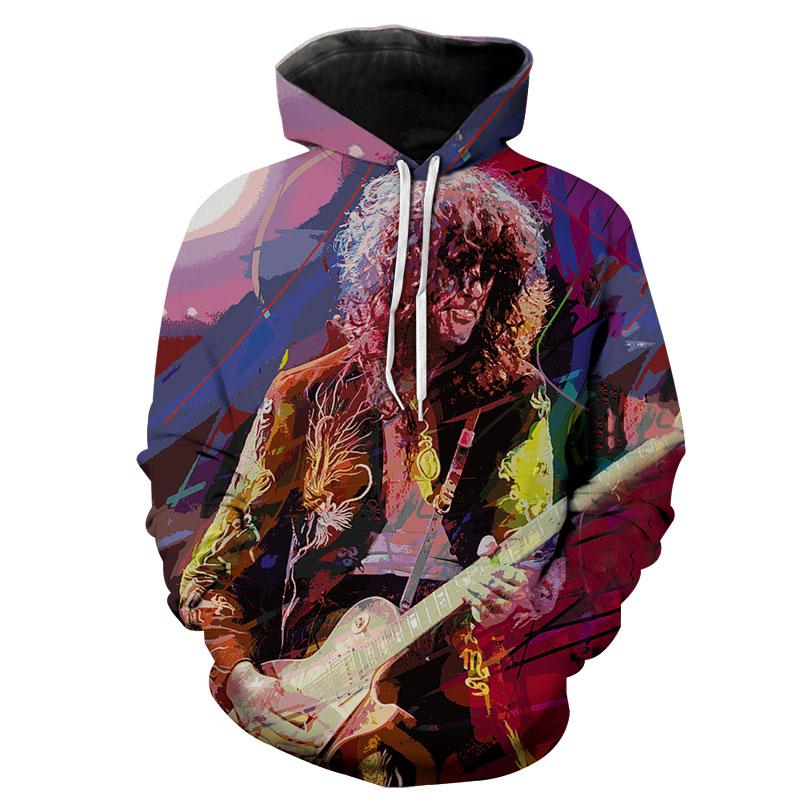 Led Zeppelin 3D full over print Hoodie, Sweater, TShirt LK-433
