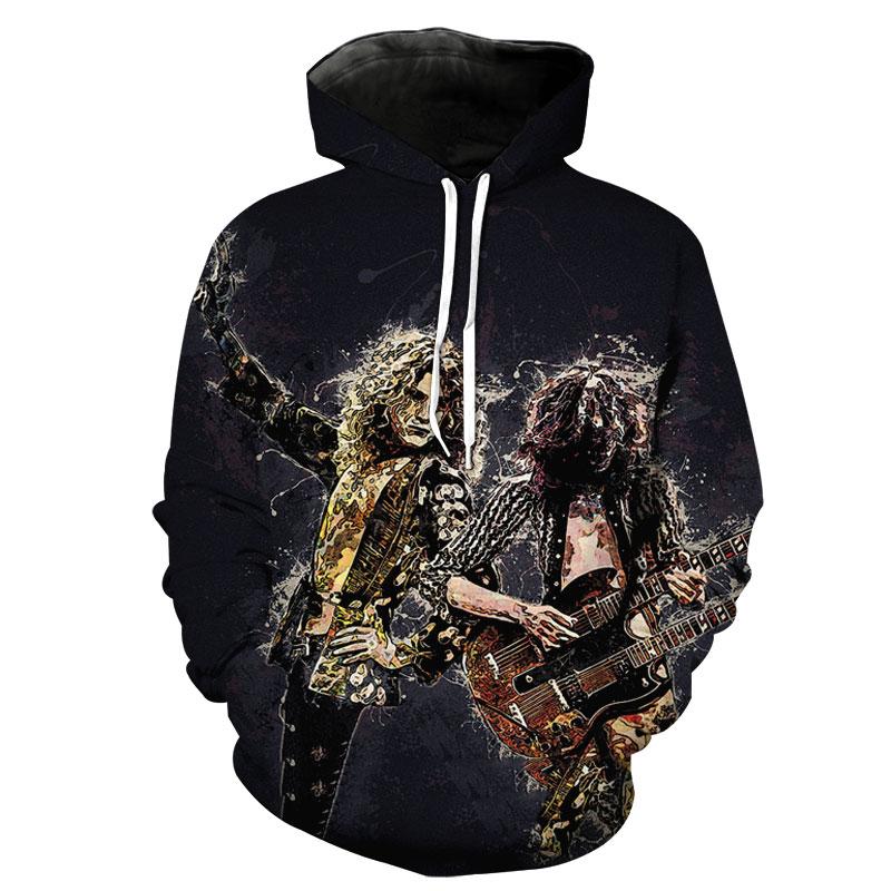 Led Zeppelin 3D full over print Hoodie, Sweater, TShirt LK-436