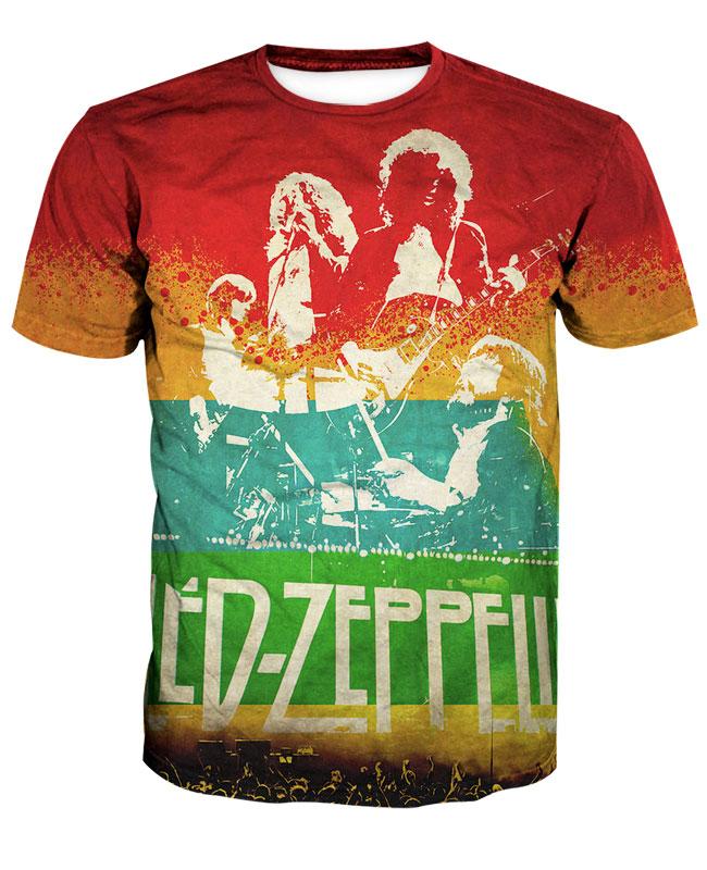 Led Zeppelin 3D full over print Hoodie, Sweater, TShirt LK-438