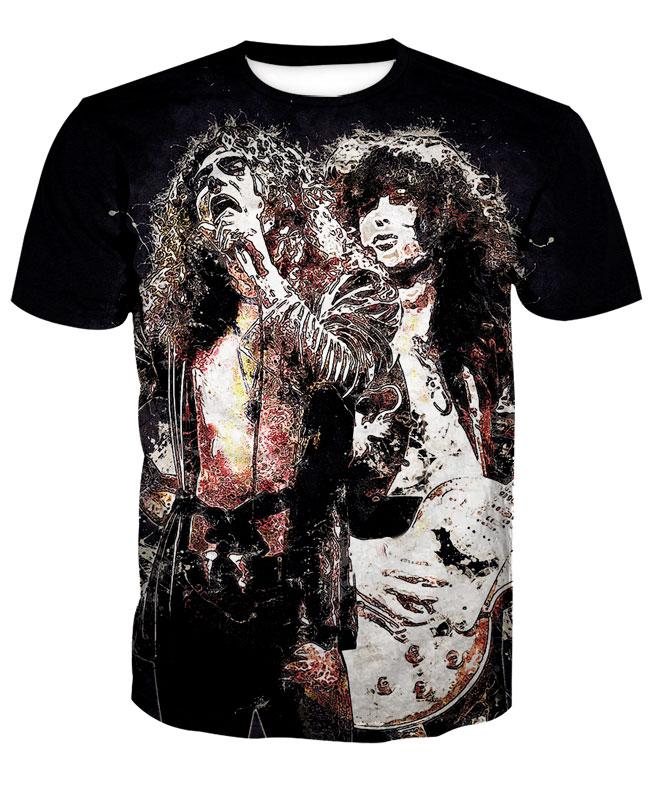 Led Zeppelin 3D full over print Hoodie, Sweater, TShirt LK-440