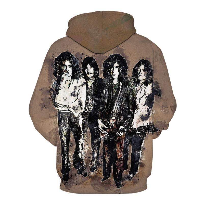 Led Zeppelin 3D full over print Hoodie, Sweater, TShirt LK-442