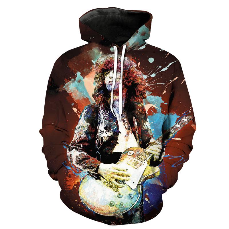 Led Zeppelin 3D full over print Hoodie, Sweater, TShirt LK-456