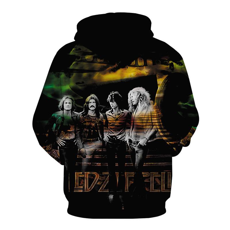 Led Zeppelin 3D full over print Hoodie, Sweater, TShirt LK-457
