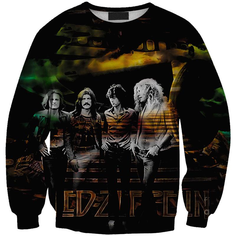 Led Zeppelin 3D full over print Hoodie, Sweater, TShirt LK-457