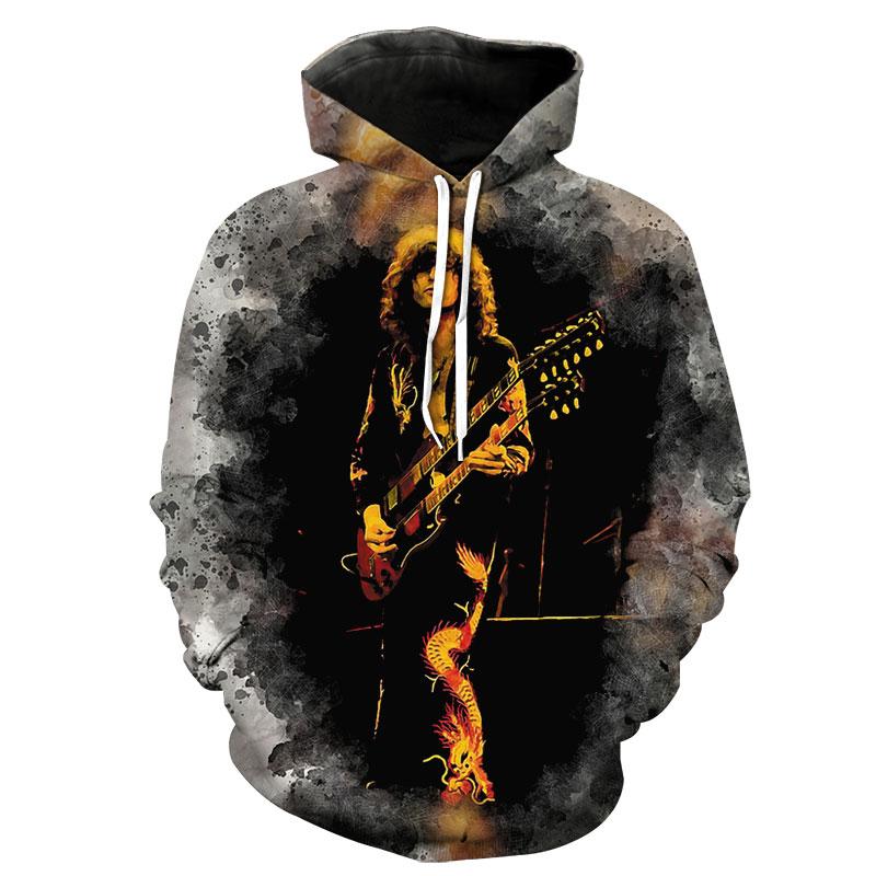 Led Zeppelin 3D full over print Hoodie, Sweater, TShirt LK-464