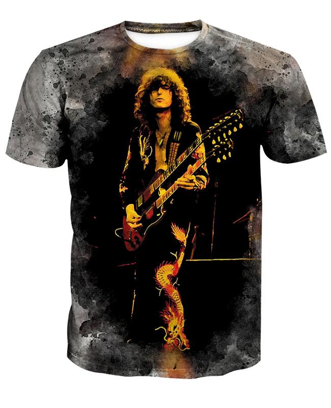 Led Zeppelin 3D full over print Hoodie, Sweater, TShirt LK-464