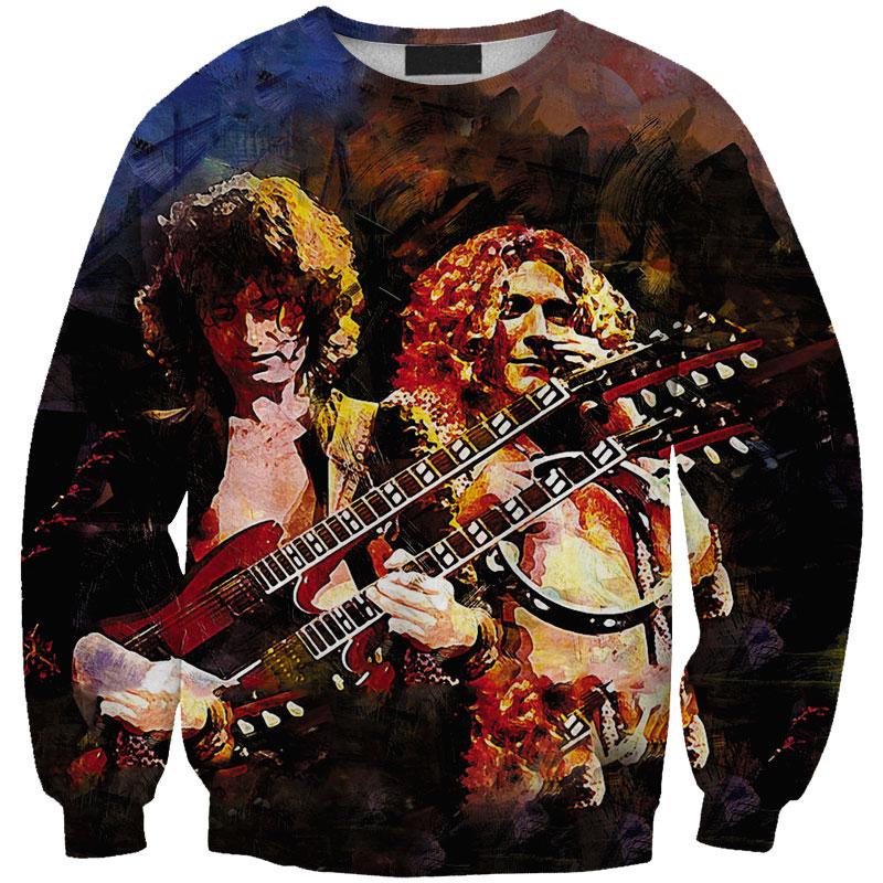 Led Zeppelin 3D full over print Hoodie, Sweater, TShirt LK-468