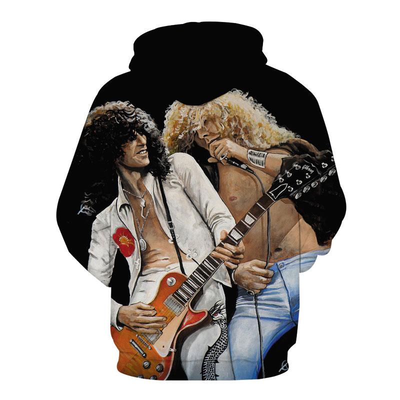 Led Zeppelin 3D full over print Hoodie, Sweater, TShirt LK-469