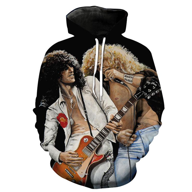 Led Zeppelin 3D full over print Hoodie, Sweater, TShirt LK-469