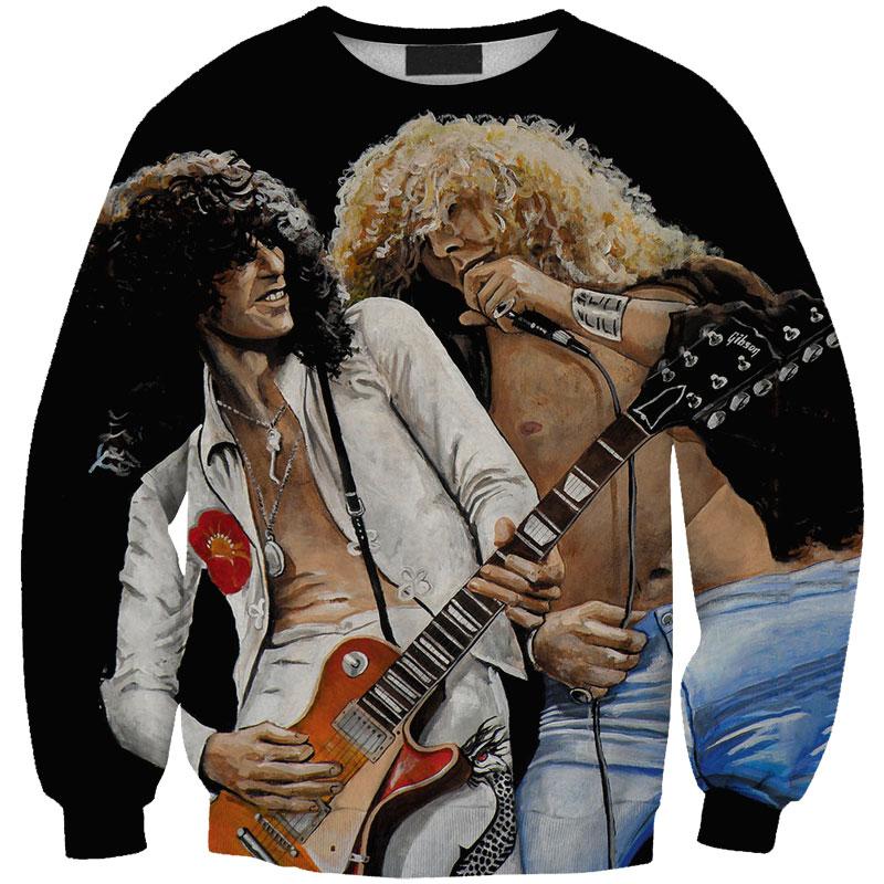Led Zeppelin 3D full over print Hoodie, Sweater, TShirt LK-469