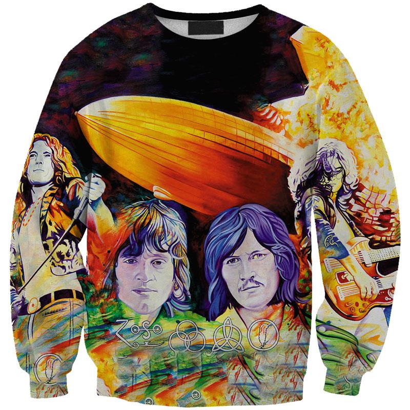 Led Zeppelin 3D full over print Hoodie, Sweater, TShirt LK-470