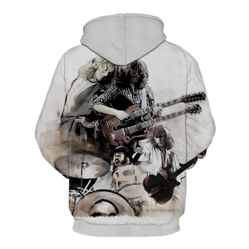 Led Zeppelin 3D full over print Hoodie, Sweater, TShirt LK-471
