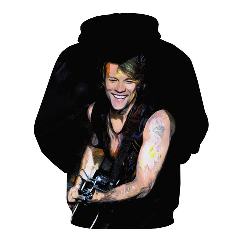 Bon Jovi 3D full over print Hoodie, Sweater, TShirt LK-477