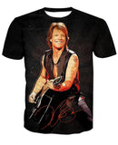 Bon Jovi 3D full over print Hoodie, Sweater, TShirt LK-478