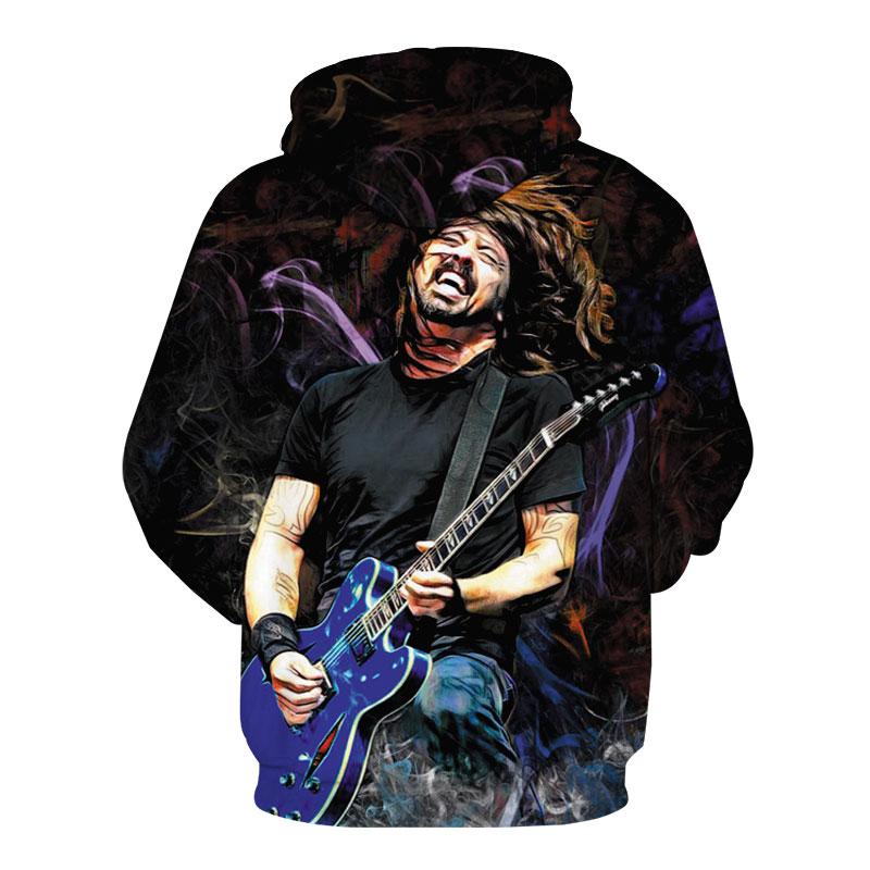 Foo Fighters 3D full over print Hoodie, Sweater, TShirt LK-479