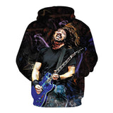 Foo Fighters 3D full over print Hoodie, Sweater, TShirt LK-479