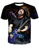 Foo Fighters 3D full over print Hoodie, Sweater, TShirt LK-479