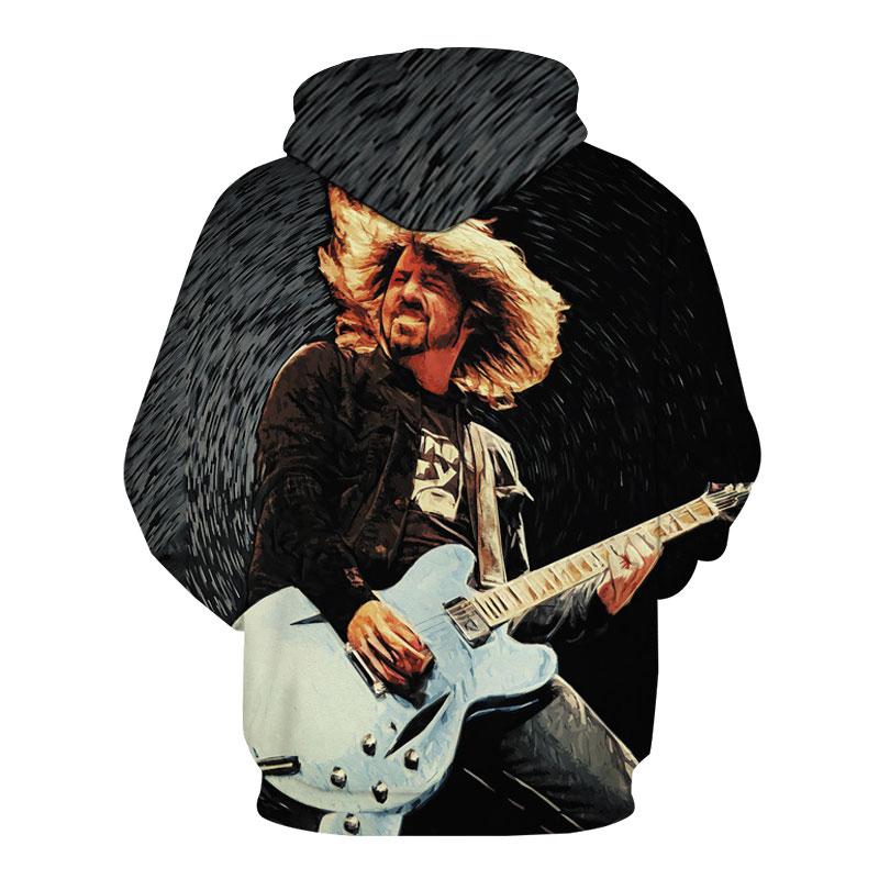 Foo Fighters 3D full over print Hoodie, Sweater, TShirt LK-480