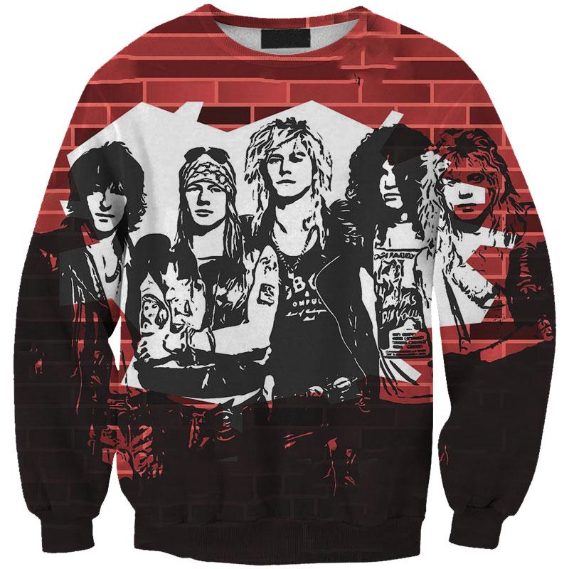 Guns N' Roses 3D full over print Hoodie, Sweater, TShirt LK-484