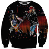 Guns N' Roses 3D full over print Hoodie, Sweater, TShirt LK-485