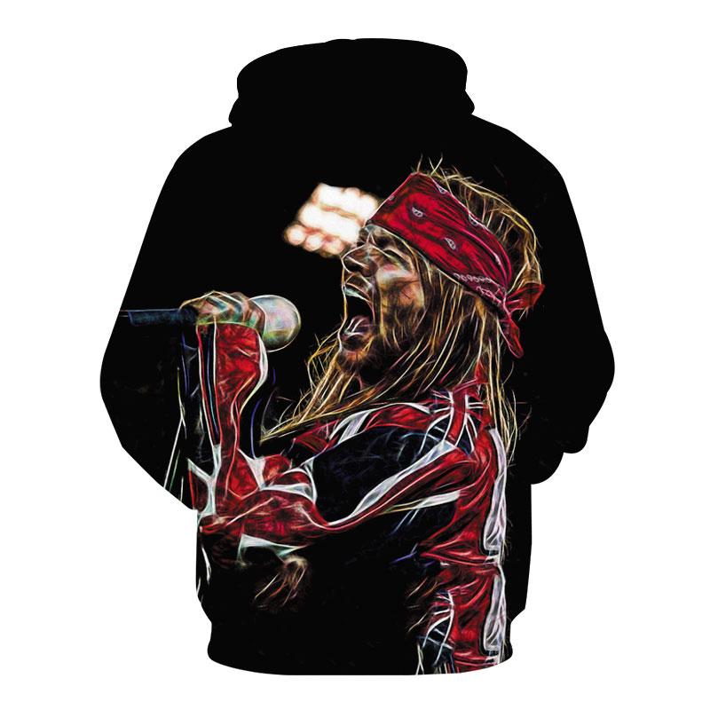 Guns N' Roses 3D full over print Hoodie, Sweater, TShirt LK-486