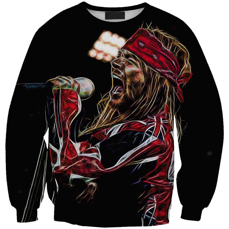 Guns N' Roses 3D full over print Hoodie, Sweater, TShirt LK-486