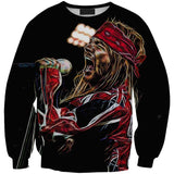 Guns N' Roses 3D full over print Hoodie, Sweater, TShirt LK-486