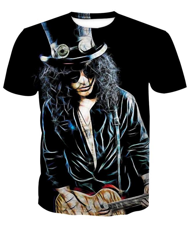 Guns N' Roses 3D full over print Hoodie, Sweater, TShirt LK-487