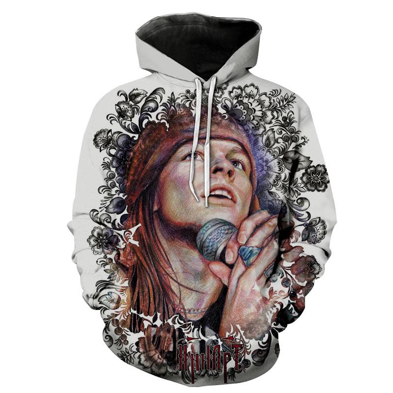 Guns N' Roses 3D full over print Hoodie, Sweater, TShirt LK-488