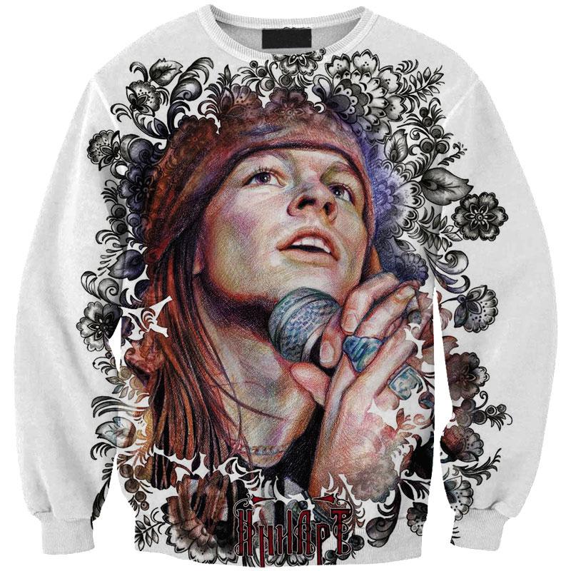 Guns N' Roses 3D full over print Hoodie, Sweater, TShirt LK-488
