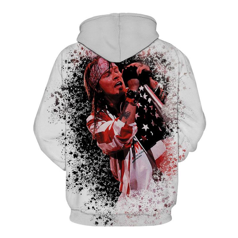 Guns N' Roses 3D full over print Hoodie, Sweater, TShirt LK-490