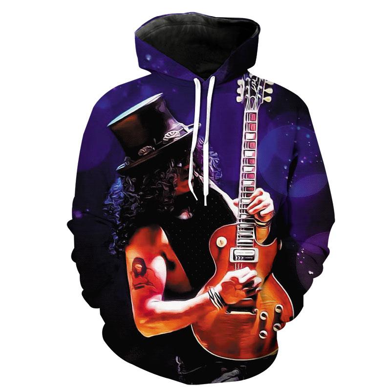 Guns N' Roses 3D full over print Hoodie, Sweater, TShirt LK-491