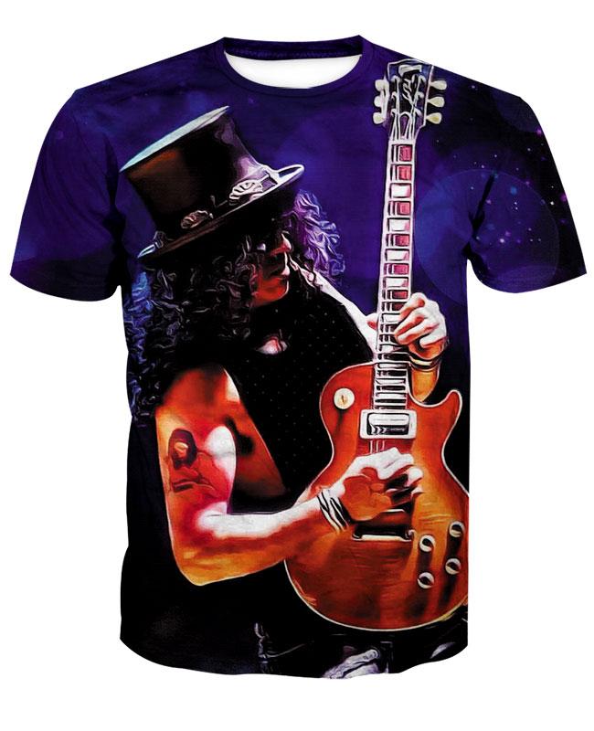 Guns N' Roses 3D full over print Hoodie, Sweater, TShirt LK-491