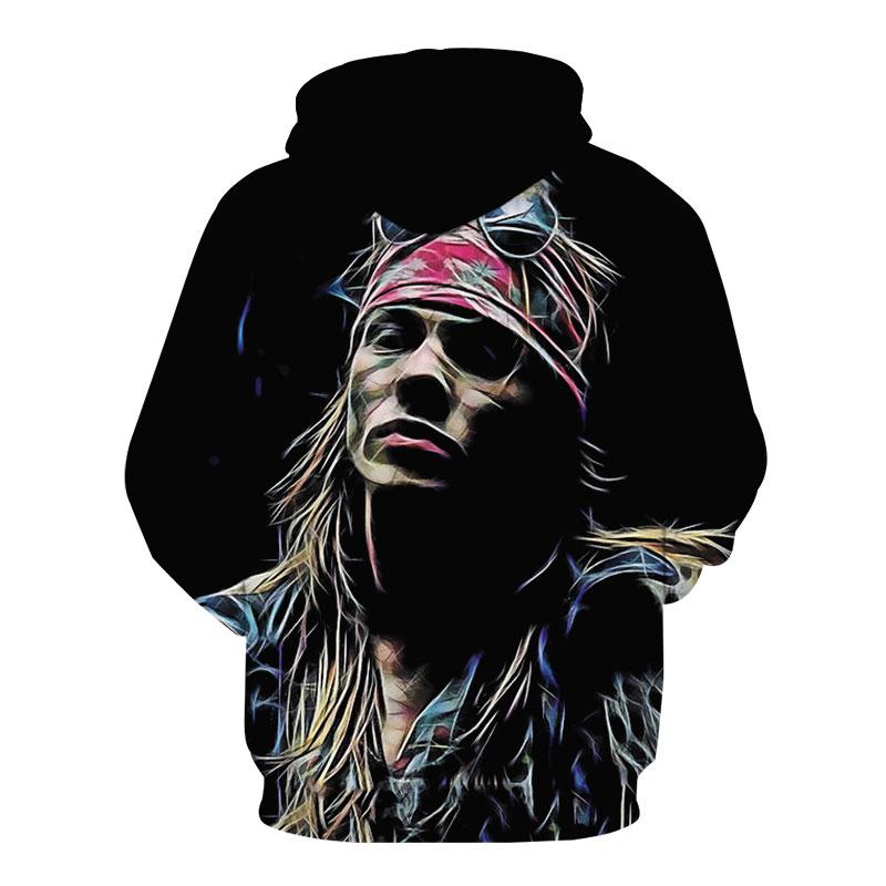 Guns N' Roses 3D full over print Hoodie, Sweater, TShirt LK-493