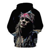 Guns N' Roses 3D full over print Hoodie, Sweater, TShirt LK-493