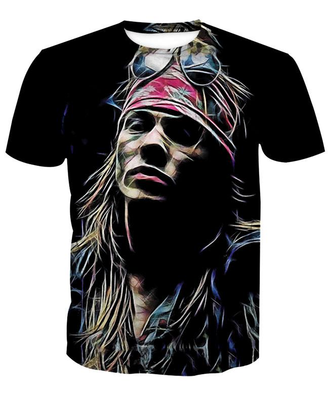 Guns N' Roses 3D full over print Hoodie, Sweater, TShirt LK-493