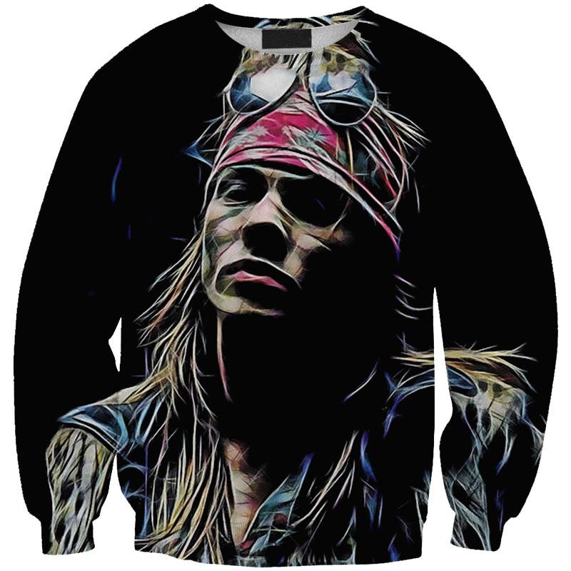 Guns N' Roses 3D full over print Hoodie, Sweater, TShirt LK-493