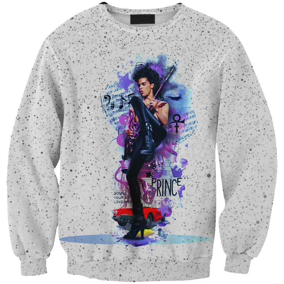 Prince Band 3D full over print Hoodie, Sweater, TShirt LK-510