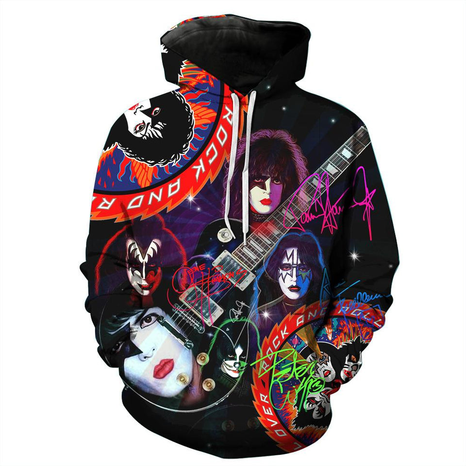 Kiss-band-Tee-T-Shirt-zip-hoodies-sweater-tank-top-for-men-women