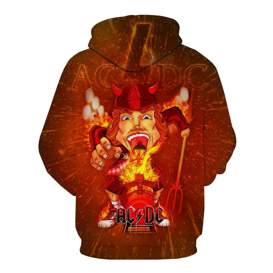 ACDC Rock Band 3D full over print Hoodie, Sweater, TShirt LK-520