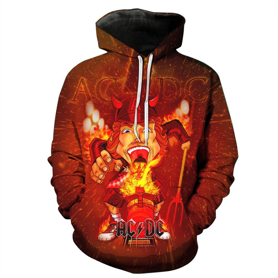 ACDC Rock Band 3D full over print Hoodie, Sweater, TShirt LK-520