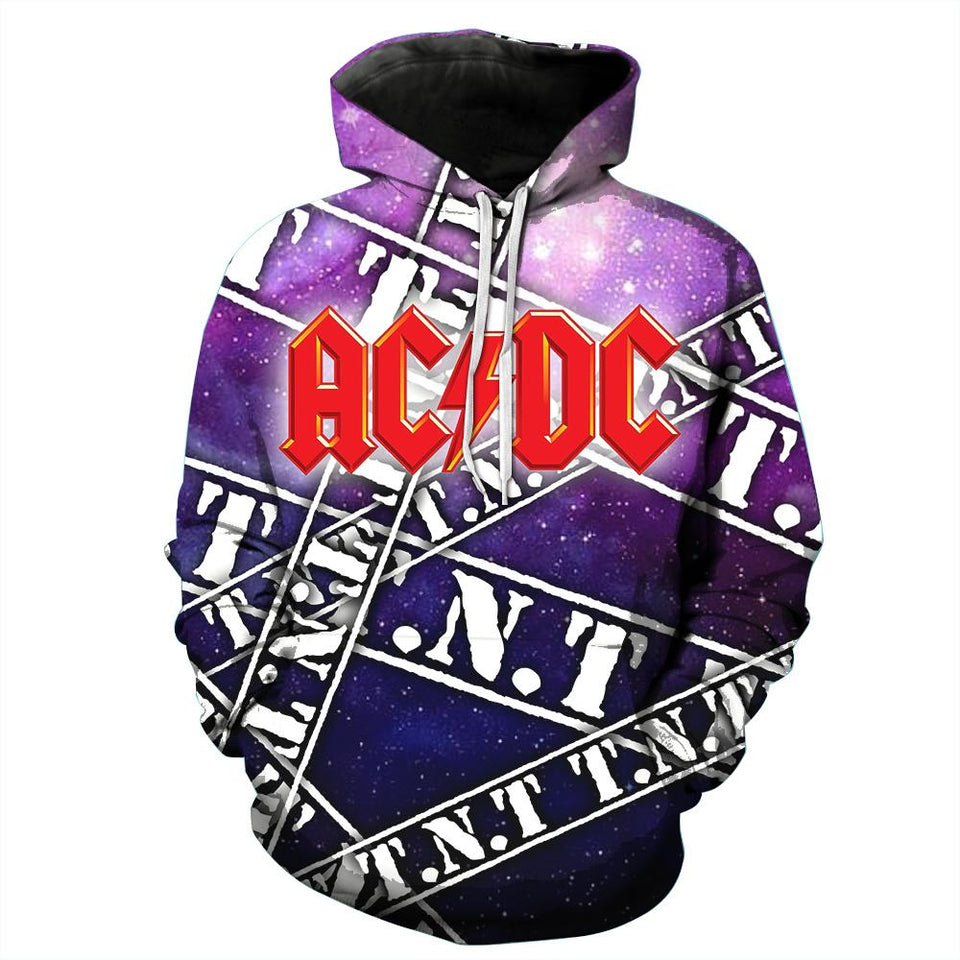 ACDC Rock Band 3D full over print Hoodie, Sweater, TShirt LK-522
