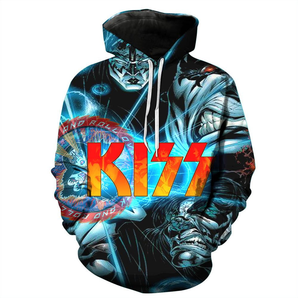 Kiss-band-Tee-T-Shirt-zip-hoodies-sweater-tank-top-for-men-women