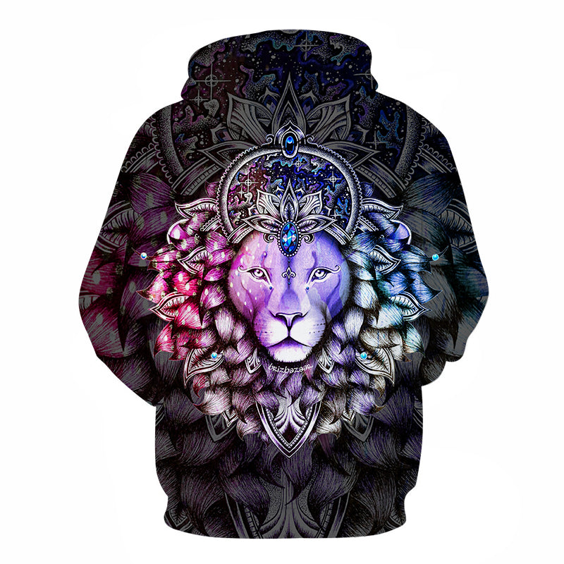 Art Lion 3D full over print hoodie AL1
